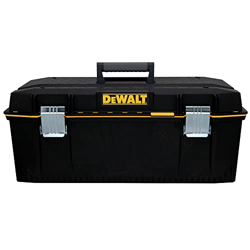 DWST28001 Structural Foam Water Seal Plastic Tool Box,Black,28" x 12-3/4" x 11-5/8"
