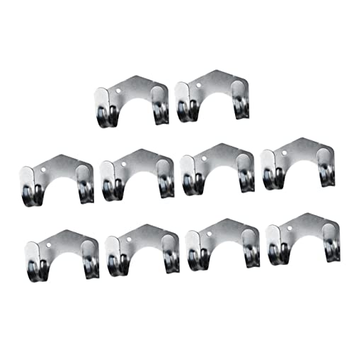 10 Pcs Iron Double Hook Rack for Gardening Tool Supplies and Hoses - view 4