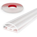 39” Transparent Shower Threshold Water Dam Stopper for Dry Wet Separation