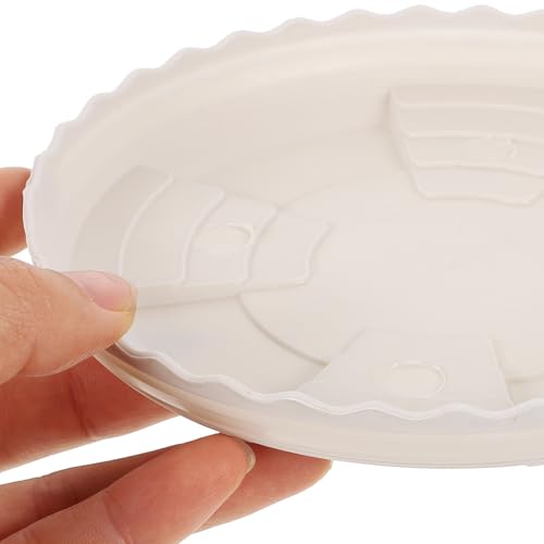 20pcs Plant Saucer Tray Plastic Pot Base for Indoor Plants and Floors - view 4