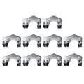 10 Pcs Iron Gardening Hook Double Hooks Hose Storage Rack
