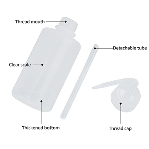 Squeeze Bottle 1000ml 32oz Wash Bottle Succulent Watering Can LDPE Plastic Squirt Bottle for Irrigation Plant, Medical Lab, Tattoo Supplies 1pc - view 7