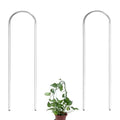 2 Pack U-Shaped Clear Acrylic Plant Supports - 14 inches Indoor/Outdoor Climbing Vine Trellis for Potted Plants, Ideal for Ivy & Tropical Houseplants,Plant Support Hoya Trellis