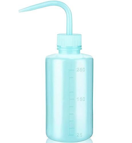 250ml Squeeze Bottle, Premium Wash Bottle LDPE, Blue, 1 Pack