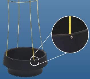 6-Pack 15" Planting Rings – Smart Water-Saving Tomato & Vegetable Support System, Anchors Tomato Cages, Prevents Tipping, Deep-Root Irrigation Basin (2-Gallon), – Tomato Cages Not Included. - view 3