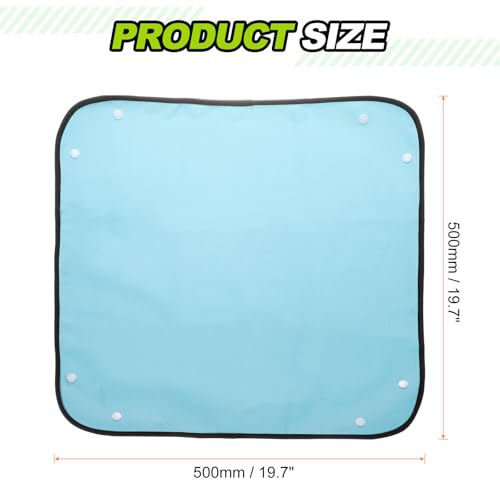 3pcs Repotting Mat 19.7"x19.7" Oxford Cloth Waterproof Blue - view 2