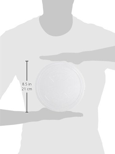 HGS8 Clear 8-Inch, Pack of 25 Saucer - view 2
