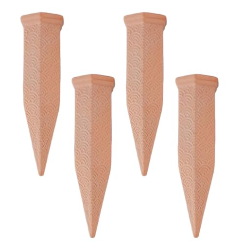 Plant Waterer Kit - Feed Ceramic Cone System, Consistent Root Moisture Delivery Tool Set, Controlled Drip Irrigation Device Pack | Pots Patio Balcony Garden for Pots Patio Balcony Garden