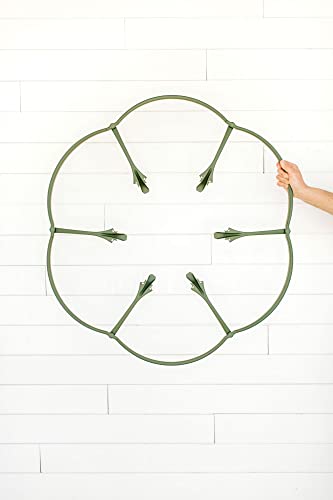 Set of 3 Plant Supports for Growing Tomatoes, Cucumbers, Peppers, Eggplant, and Squash Vertically in a Vertical Planter - view 2