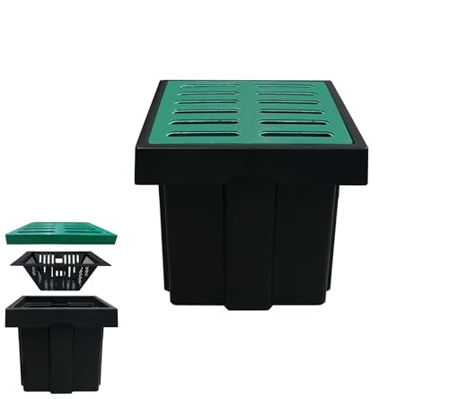 A15 18x18x15in. Catch Basin with Fiber Glass Grate