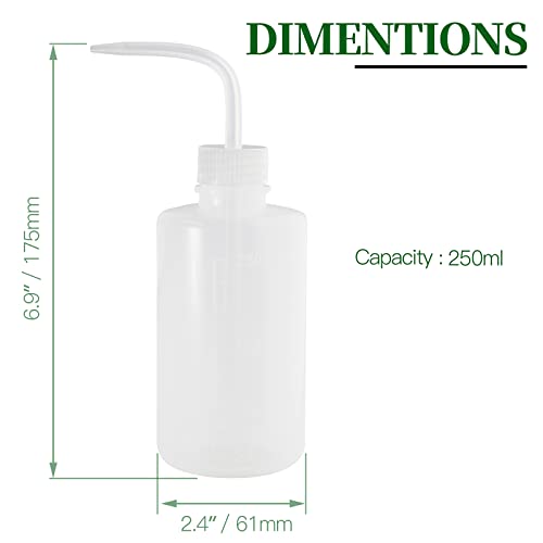 2Pcs Plastic Wash Bottle 250ml Plant Squeeze Bottle, 8oz - view 2