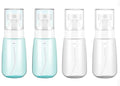 Small Spray Bottle Travel Size Hair Mister Fine Mist Sprayer for Home Cleaning Hair Styling Pet Grooming Plant Care