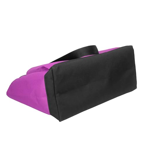 Garden Tool Bag with Interior Exterior Side Pockets, Gardening Tote Bag for Garden Plant Tool Set Store Content Bag, 8 Storage Pockets (Purple) - view 5