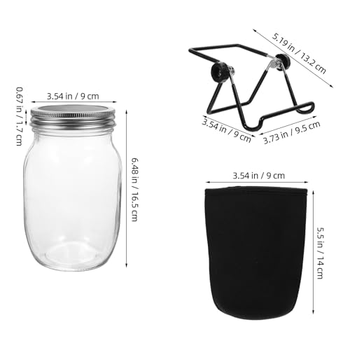 Stainless Steel Mason Jar Sprouting Stand Kit for Beans and Seeds - view 2