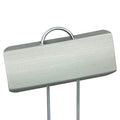 25-Pack Weatherproof Large Zinc Metal Plant Labels, Height 11.5", Label Area 3 1/2 x 1 1/4"