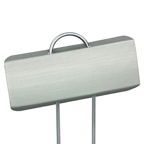25-Pack Weatherproof Large Zinc Metal Plant Labels, Height 11.5", Label Area 3 1/2 x 1 1/4"