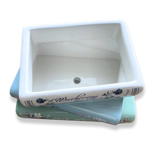 Steel Mill & Co. Book-Shaped Ceramic Decorative Planter, Classic Titles - view 2
