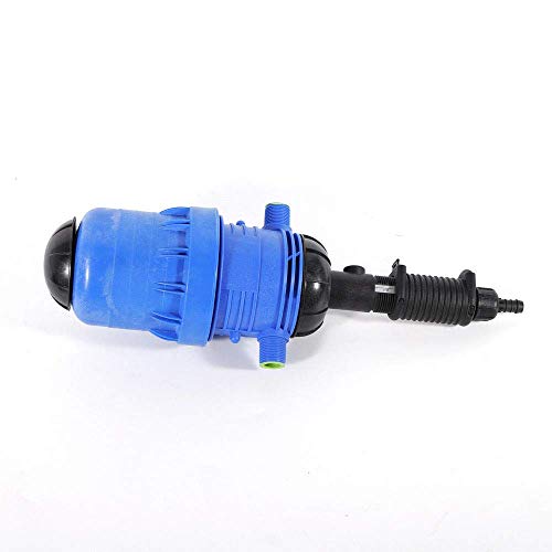 Adjustable Automatic Fertilizer Injector Water Powered Chemical Liquid Doser Dispenser 20-2500 L/H Drip Irrigation Injector Dosing Pump for Industry Garden Hose Livestock (Blue) - view 6