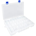 Plastic Organizer Storage Box, Adjustable Divider 34 Grids, 1 Pack