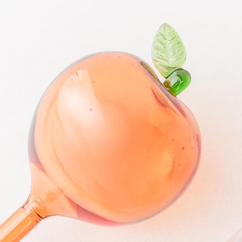 Glass Plant Watering Globes, Peaches - view 3