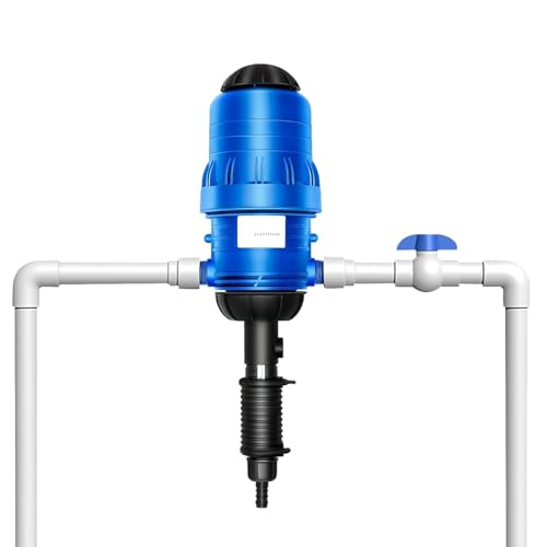 Adjustable Fertilizer Injector Dispenser, Water Powered Drip Feeder Dosing Pump Drip Irrigation Injector with One Tube, Automatic Liquid Doser Dispenser for Garden, Greenhouse, Agriculture - view 3