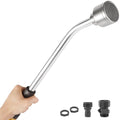 18-inch Soft Rain Watering Wand with Shut Off Valve, 400 Holes Per Inch