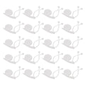 20pcs Adhesive Plant Fixing Hooks, Green Plastic Wall Clips for Vines