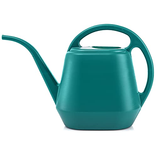 Watering Can Plastic 4 Litre Lightweight Water Sprayer Watering Bottle for Garden Outdoor House Flower Bonsai Plant (Green)
