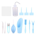 Plastic Succulent Plant Tools Set, Mini Gardening Kit Portable 12pcs