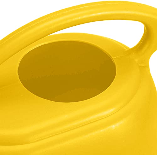 Plastic Watering Can, Yellow, 1-Gallon - view 3