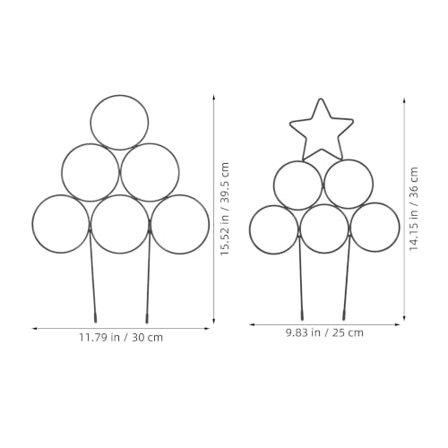 2pcs Trellis for Potted Plants, Climbing Plant Support Garden Frame - view 2