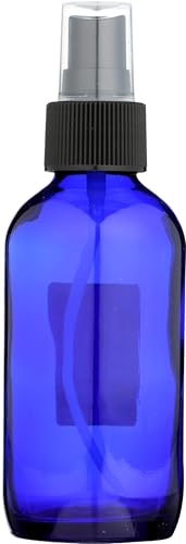 Blue Glass Bottle with Misting Spray Top, 4 Fl Oz - view 2