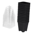 Plastic Nursery Pots for Seed Starting and Propagation 12 Pack
