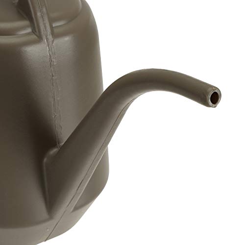 Plastic Watering Can, 1-Gallon, Deep Gray - view 3