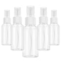 5 Pack Small Spray Bottles for Travel - 50ml Spray Bottle Leak Proof, Fine Mist Empty Spritzer Bottles, Reusable Clear Plastic Mini Travel Bottle for Storage Essential Oils, Cleaning, Perfume