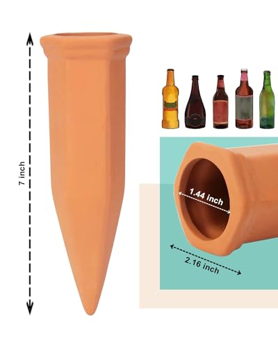 10pcs Terracotta Watering Spikes - view 2