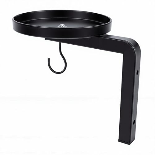 Other Gardening Supplies 50 Lbs Capacity Rustproof Hanging Shelf Pet Proof Wall Mount Plant Stand For Living Room Bathroom Balcony Wall Plant Holder, Iron Holder - view 2