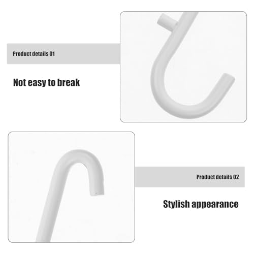 5Pcs Pegboard Hanging Hooks Iron Utility Hangers for Garage - view 3