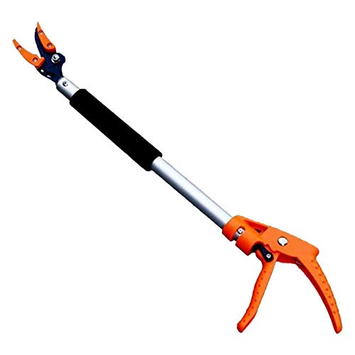 Pruning Shears, Garden Loppers Long Handle 0.6-1M Extra Long Telescopic Fruit Picker Tree Cutter Garden Supplies Quality Gardening Tool (0.8m) (0.8m) - view 5