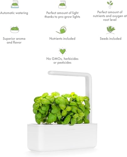 Click & Grow Smart Garden 3 Indoor Herb Garden Kit with Grow Light, Sage - view 4
