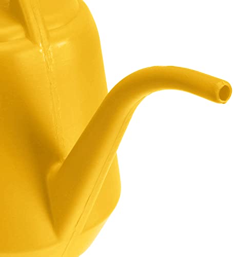 Plastic Watering Can, Yellow, 1-Gallon - view 4