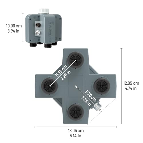 Q1 4-Port Smart Water Timer (Req. Gateway), Multiple Power Options - view 6