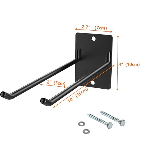 4-Pack Solid Steel Garage Wall Hooks for Tools - view 7