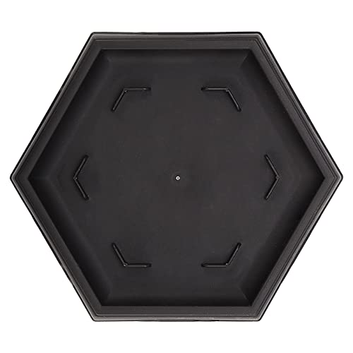 5 Pack Bonsai Pots, Hexagon Built in Mesh Plastic Bonsai Training Pots with Trays, Plant Flower Tree Growing Bonsai Planter for Garden Supplies, Yard, Office, Room, Balcony,7.4 Inch - view 5