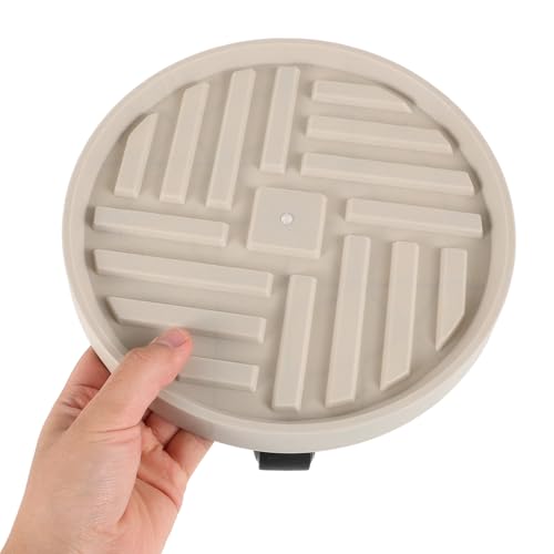 White PP Plant Tray with Smooth Wheels, Movable Planter Base - view 4