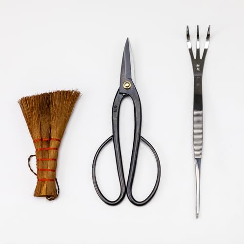 Bonsai Tool Kit, 3 Piece Starter Set, Ashinaga Scissors, Japan - view 3