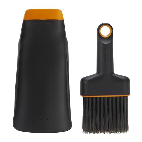 Planting Soil Scoop & Brush Set, Dual-Sided Tool for Indoor Potting