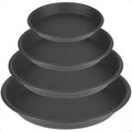 8 Pcs Plastic Plant Saucer Drip Tray Plant Water Catcher Tray Assorted Size
