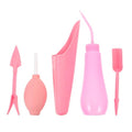 Pink PVC Succulent Planting Tool Set, Anti-Rust Transplanting Kit