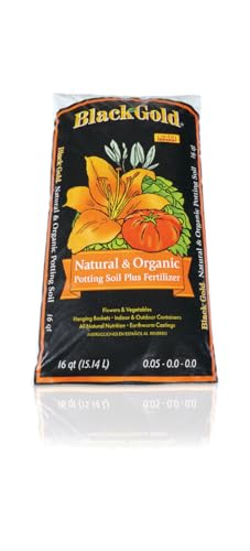 Black Gold Potting Mix - Natural & Organic, Indoor Use, Bulk Potting Soil - 16 Qt - Organic Material - view 4